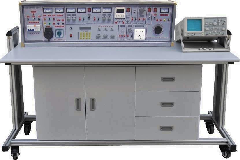 一,电工电子实验室成套设备的功能及结构:1.